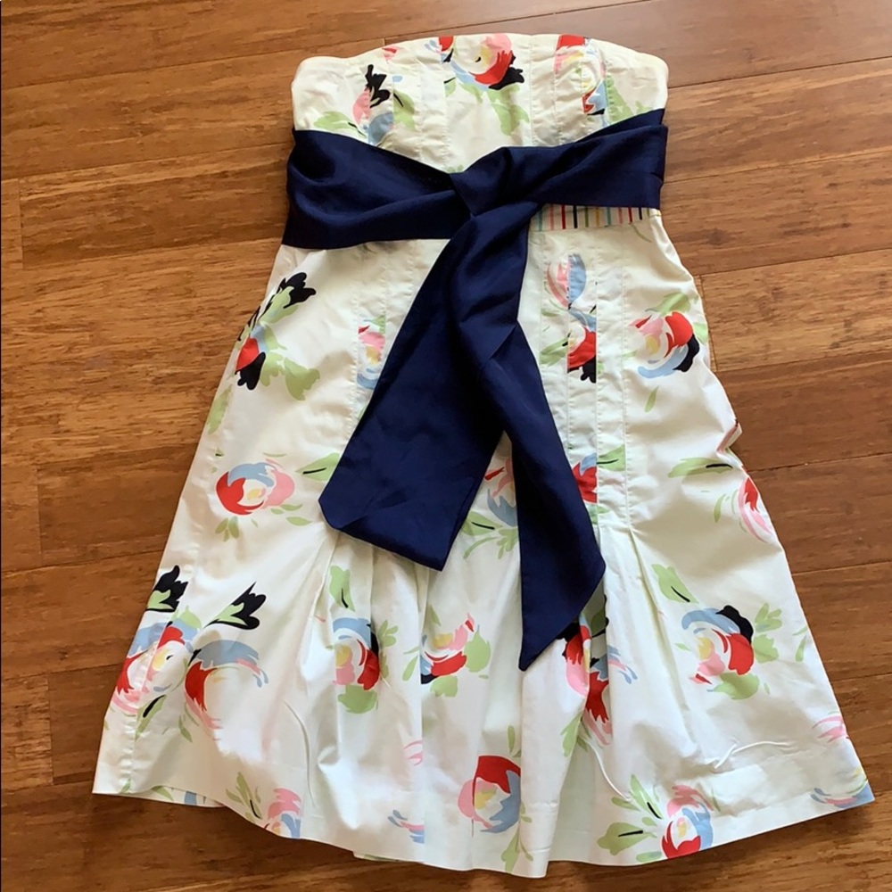 Anthropologie Maeve strapless dress